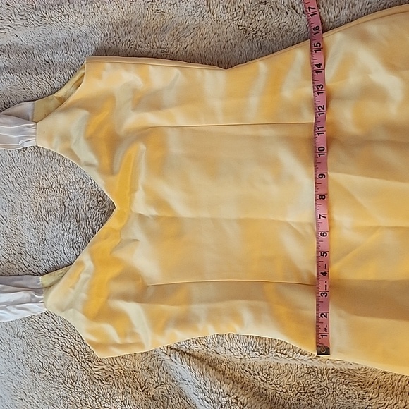 Yellow Formal Midi Dress - Picture 10 of 15